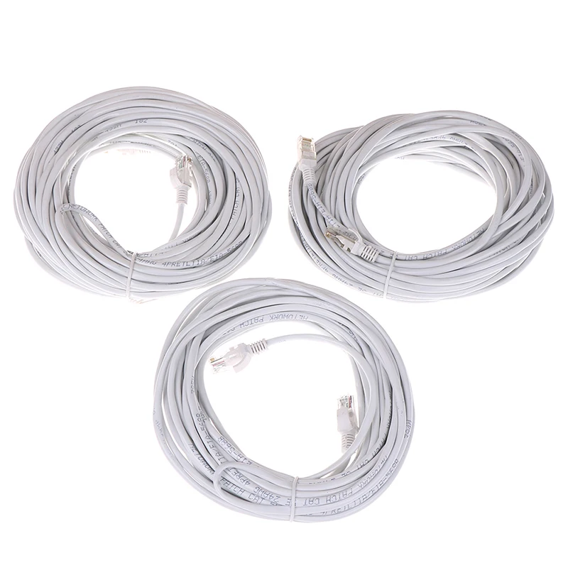 10/15/20/30 м сетевой кабель Cat5e Ethernet высокоскоростной RJ45 LAN маршрутизатор