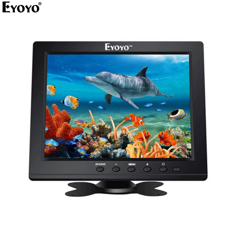 EYOYO EM08B 8 дюймов TFT lcd цветной монитор с VGA HDMI видео входным интерфейсом ips экран для