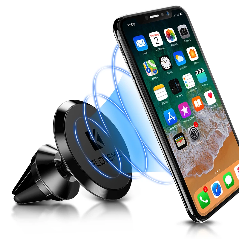 FLOVEME универсальный магнитный автомобильный держатель для телефона iPhone X