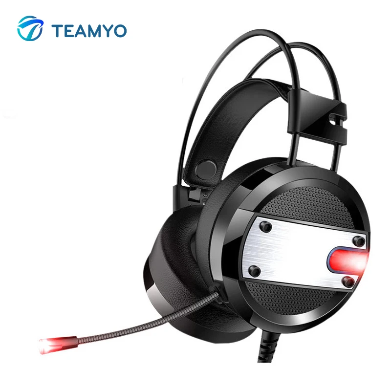 Teamyo Игровые наушники стерео для геймеров Шум шумоподавления с микрофоном игр ps4