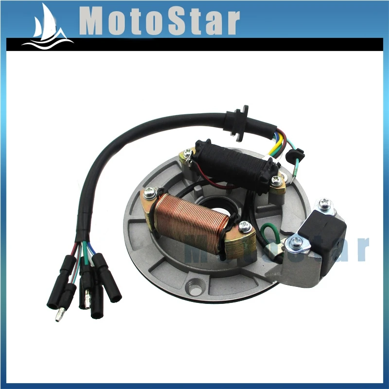 Статор двигателя для китайского горизонтального 4-тактного питбайка Egnine с