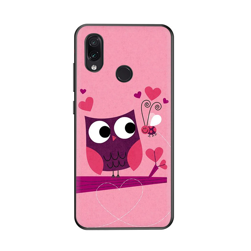 С милой совой мягкий чехол для телефона чехол для Redmi 8A S2 для детей 5, 6, 7, 5Plus K20 Pro Note 4 4X5, 6, 7, 8 Pro - Цвет: B5