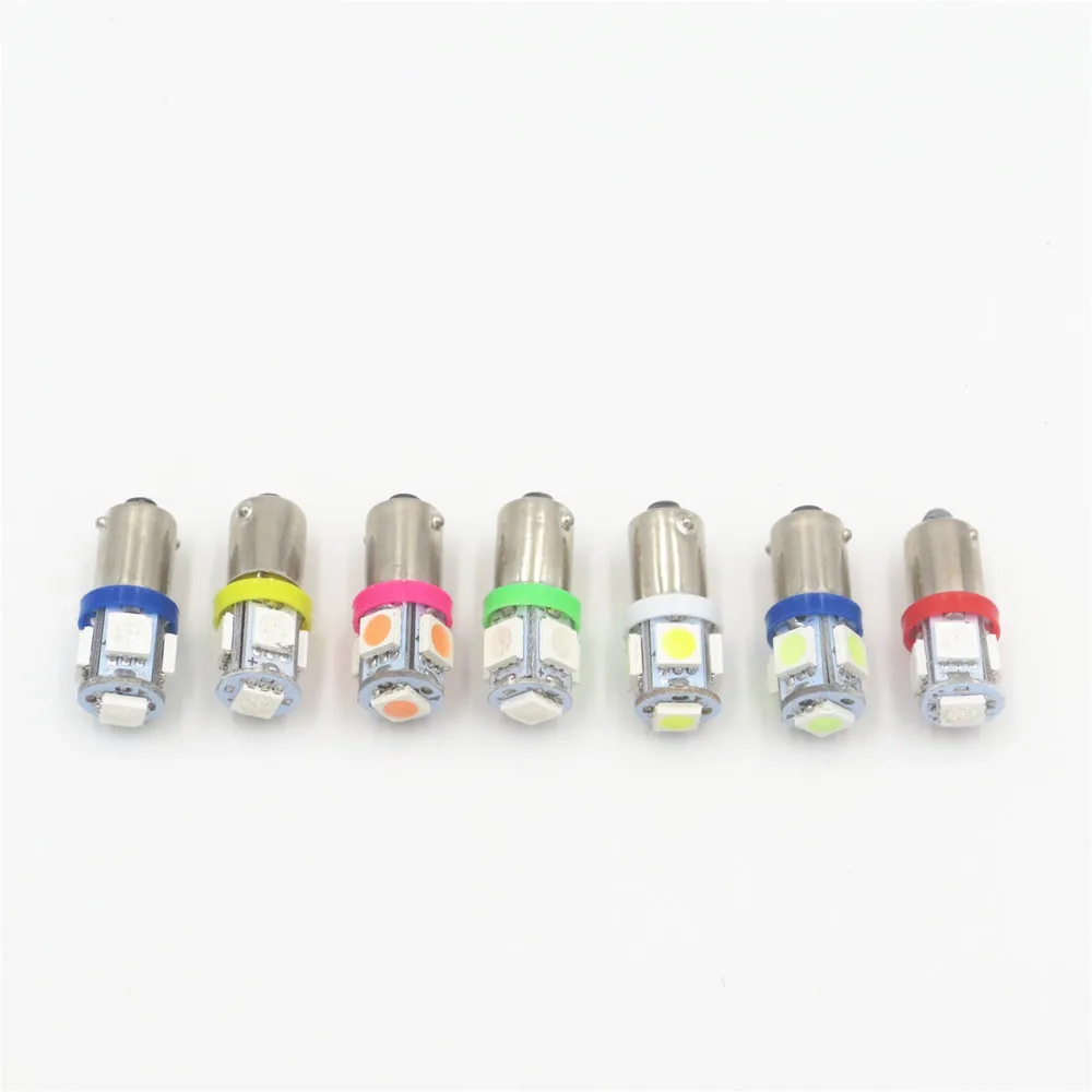 10x автомобильные габаритные лампы Ba9s T4w 5050 SMD 5 светодиодный Tower 96 люмен Авто