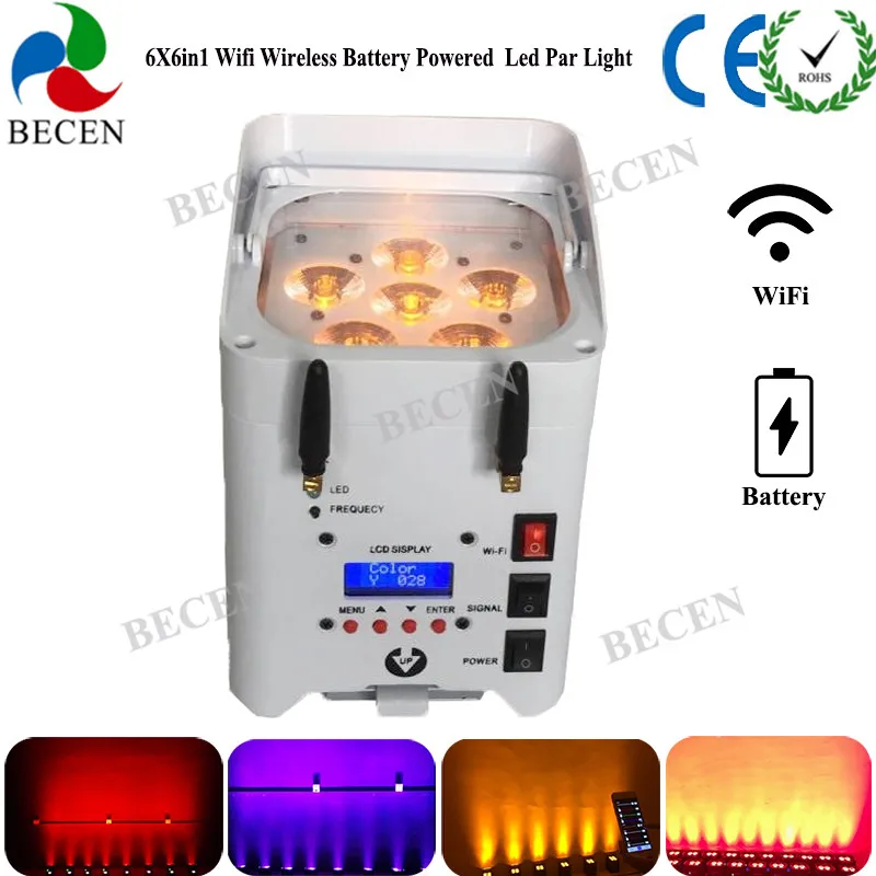 Дистанционное управление/без дистанционного управления Wifi APP Smart UP светильник 6*15