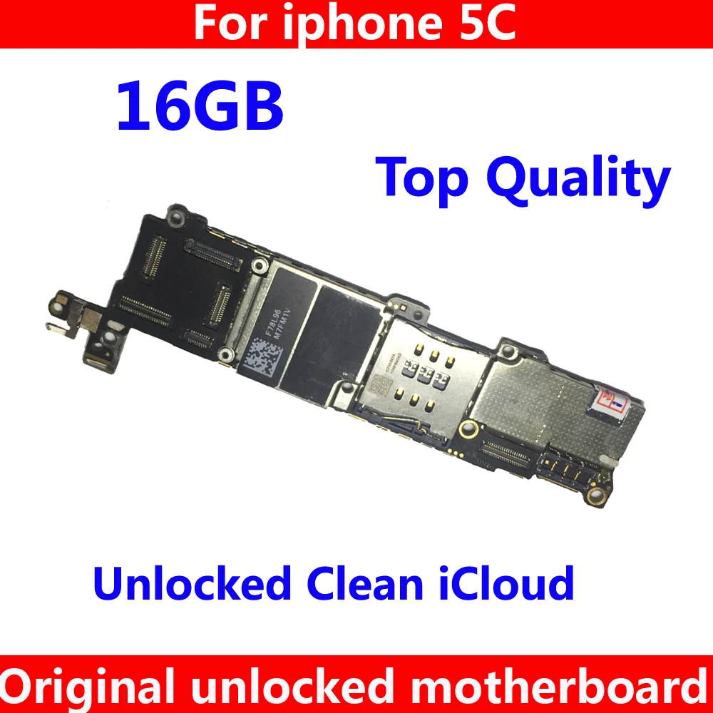 16 Гб для iphone 5C оригинальная материнская плата с чипами разблокированная iCloud