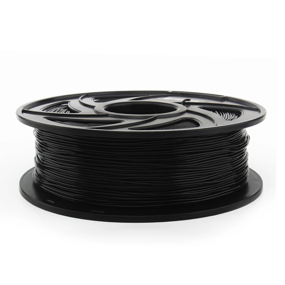 CREOZONE Гибкая нить ТПУ для 3D принтера 1 75 кг (фунта) черная|flexible filament|3d printer filament
