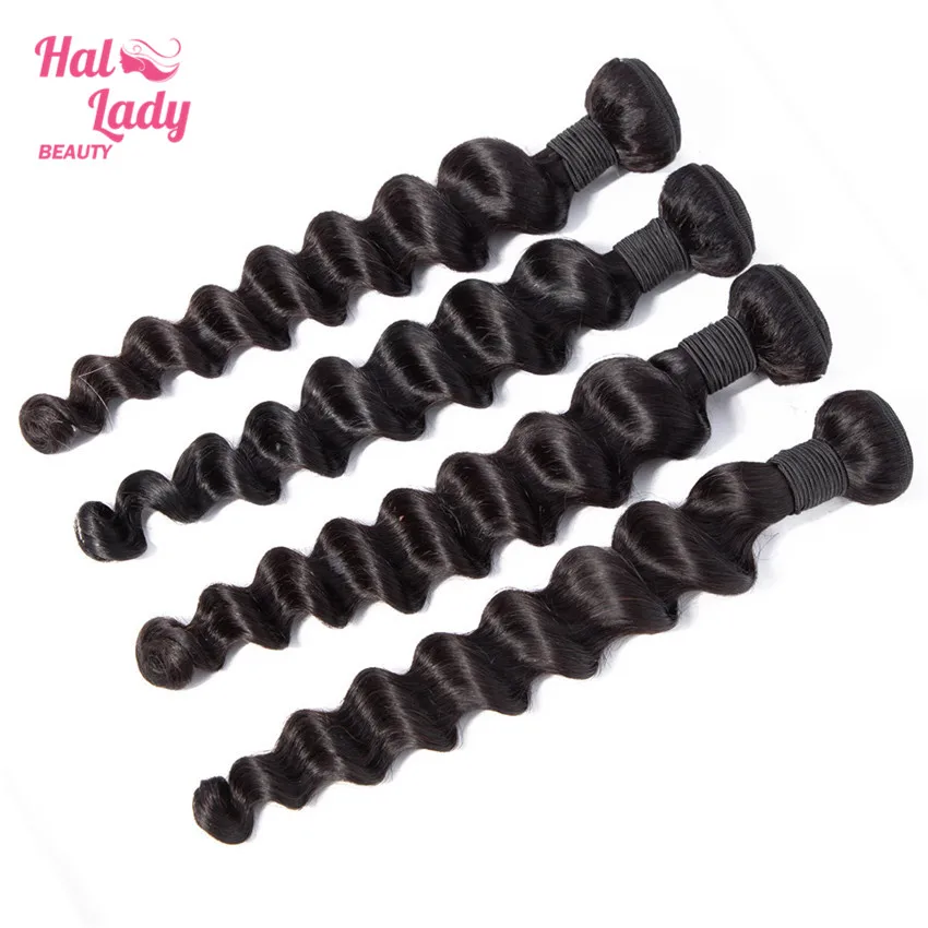 Halo Lady beauty индийские свободные волнистые волосы ткет 16 18 20 22 26 дюймов человеческие