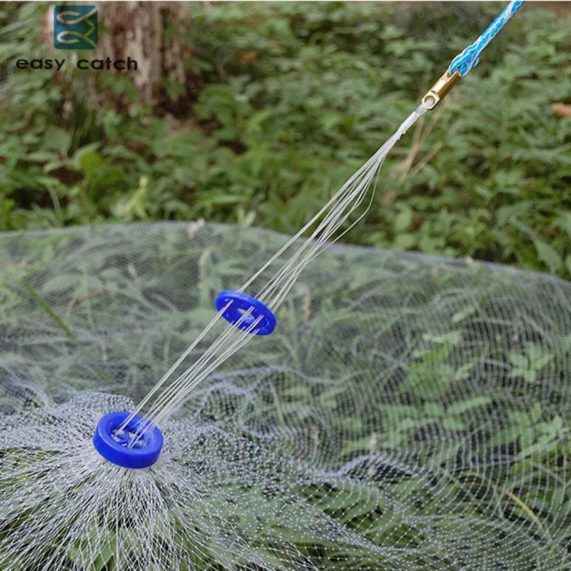Рыболовная сеть Easy Catch радиус 10 футов 0 75 фунтов американская сверхпрочная