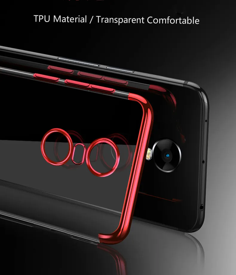 Мягкий чехол-бампер Xiaomi Redmi 5 Plus из ТПУ с покрытием на 99 дюйма мягкий прозрачный