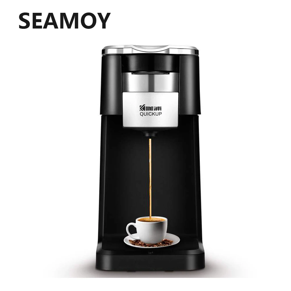 Seamoy новая Капсульная Автоматическая Кофеварка Эспрессо машина быстрая и простая в эксплуатации насос высокого давления кофеварка для дома и офиса
