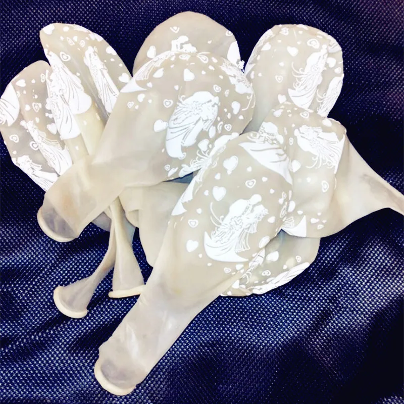 100 шт 12 дюймов Невеста и жених латексные шары для свадебного украшения Прекрасный