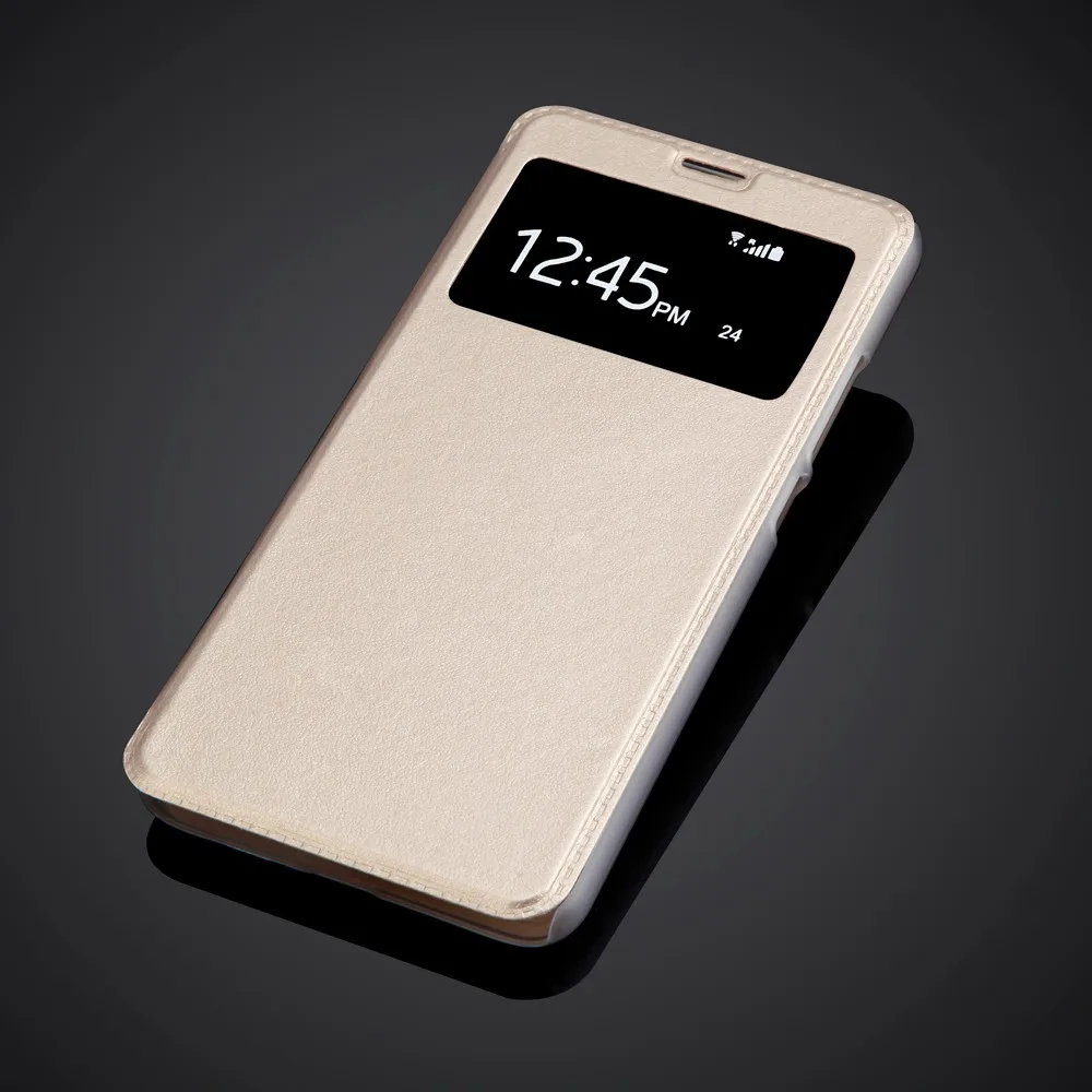 Тонкий флип-чехол с окошком для просмотра для Meizu Meilan M3 Note 3 Meilan 3 Note Meilan Note 3 Meilan Note3 из искусственной кожи