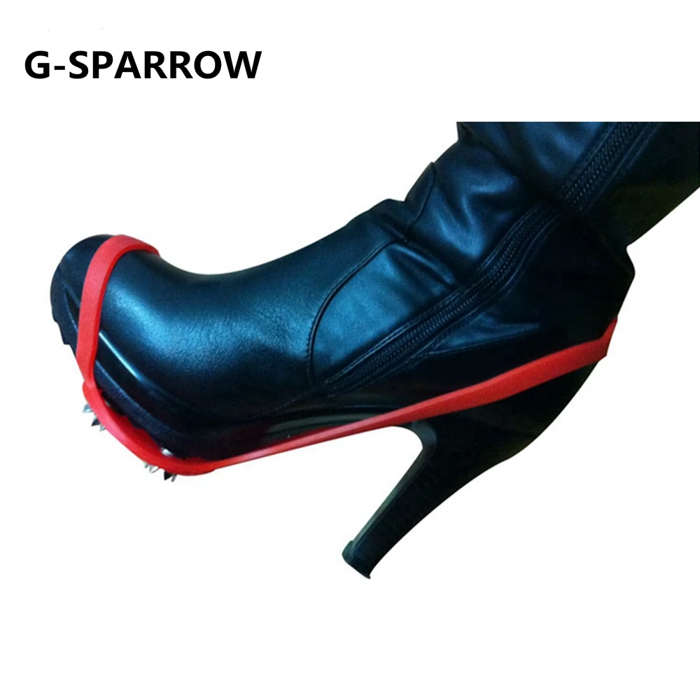 Новинка 2016! Модные зимние сапоги-Бутсы для снежной погоды нескользящая обувь с