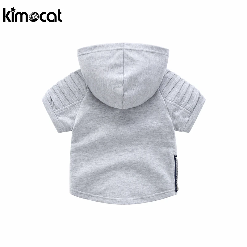 Kimocat Spring Autumn Baby Boy Clothes Suits 2pcs Hooded+Pants 100% Cotton Children Clothing Sets Toddler Brand Tracksuits Set |