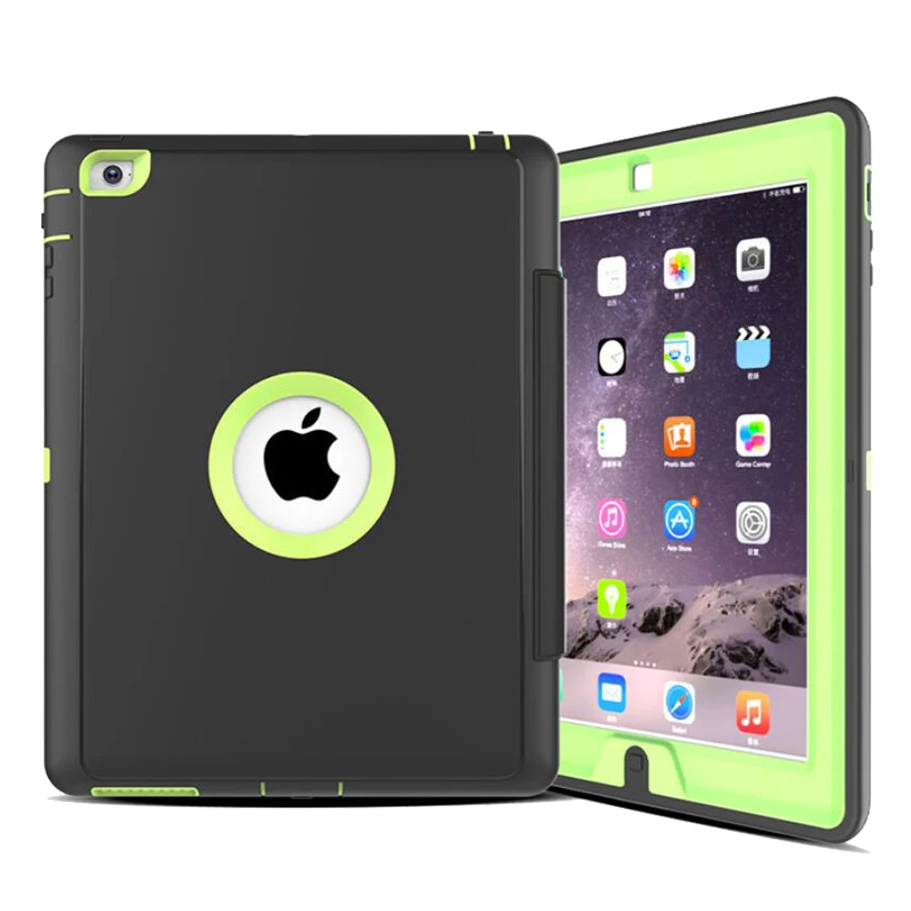 Для Apple iPad 2 3 4 Retina детская безопасная Броня ударопрочный сверхпрочный