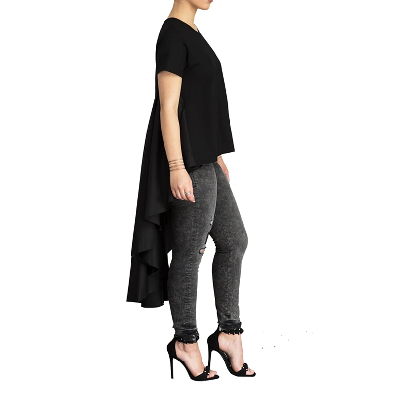 Pndodo повседневное женское летнее платье 2017 мода короткий рукав свободные