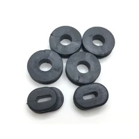 yecnecty for suzuki gngsen125 gt750 gs550 rv90 gn400 gn250 motorcycle parts 6pcs motorbike plastic side cover rubber seal pad