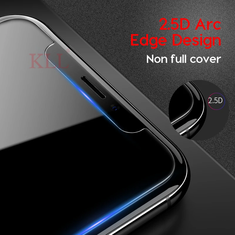 9H 2.5D Закаленное стекло для iPhone X Xs Max Xr Защита экрана 6 6s 7 8 Plus 4S 5 5S SE Премиум
