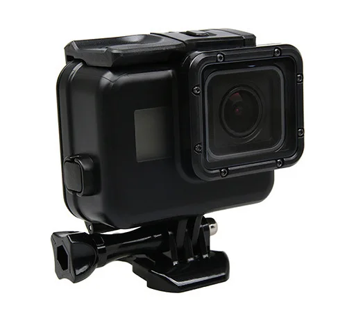 45M Underwater Waterproof Case Diving Housing + Touch Back Door Mount Black Color for GoPro Hero 5 6 7 Go Pro Accessories | Электроника
