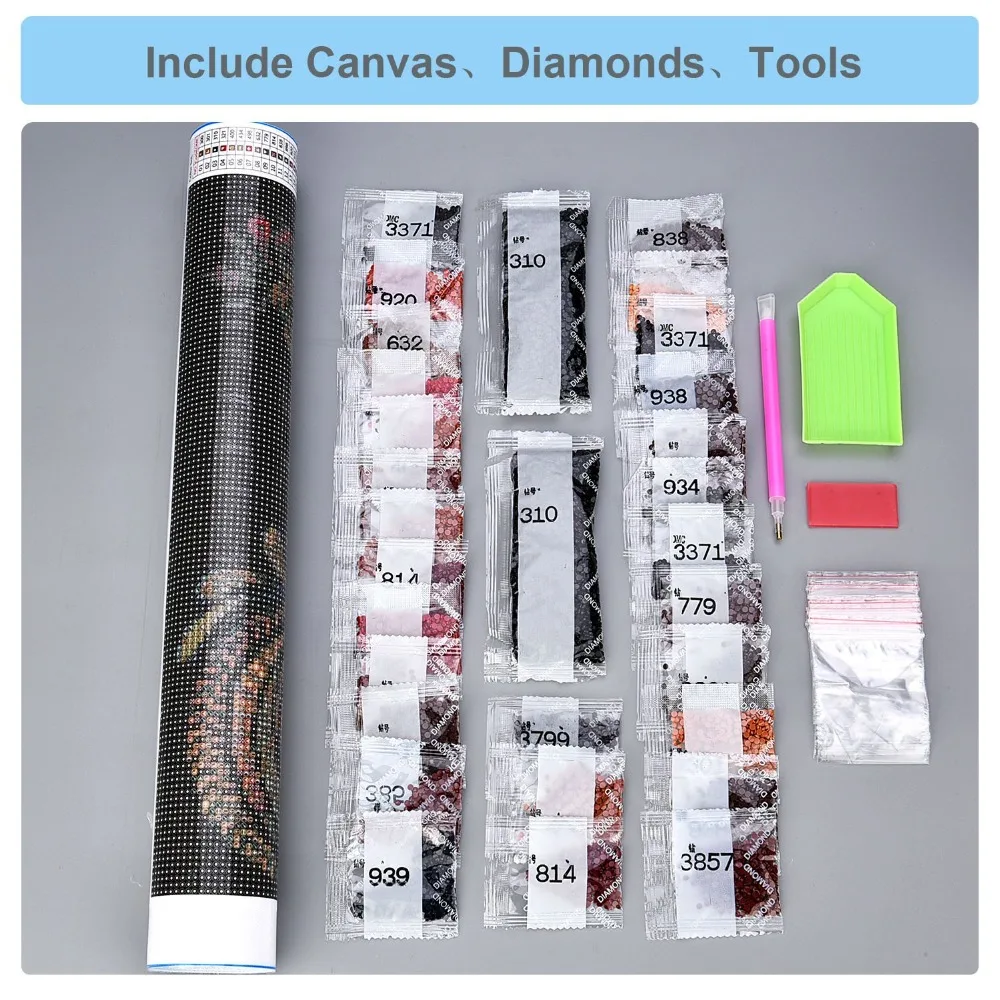 5D алмазная картина полностью квадратная круглая дрель мультяшная Алмазная