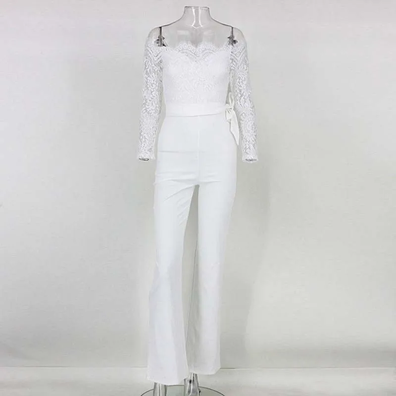 Сексуальные кружева шить без бретелек комбинезон плотно Playsuit Для женщин Клубная одежда пляж вечерние ползунки шелк тутового шелкопряда Сетка комбинезоны