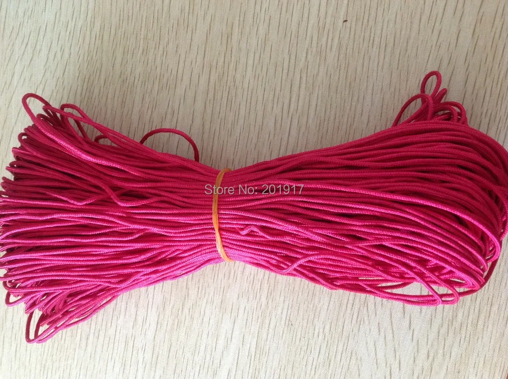 2 мм Roseo Rattail оплетка нейлоновый шнур + аксессуары для ювелирных изделий веревка