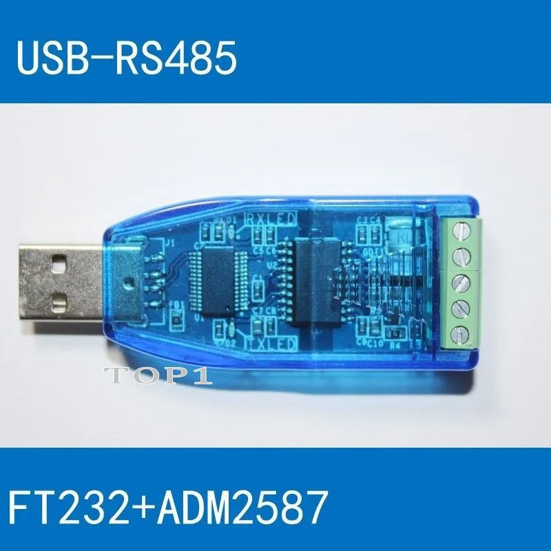 Бесплатная доставка промышленный USB к RS485 конвертер магнитно изолированный 2500V|usb