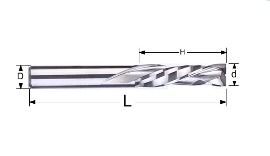 4 мм* 22mm-Up& Down Cut-2 твердокарбидные стержни ЧПУ концевая фреза, вольфрамовое сверло резак, Концевая фреза для деревообработки, древесный инструмент, составное долото