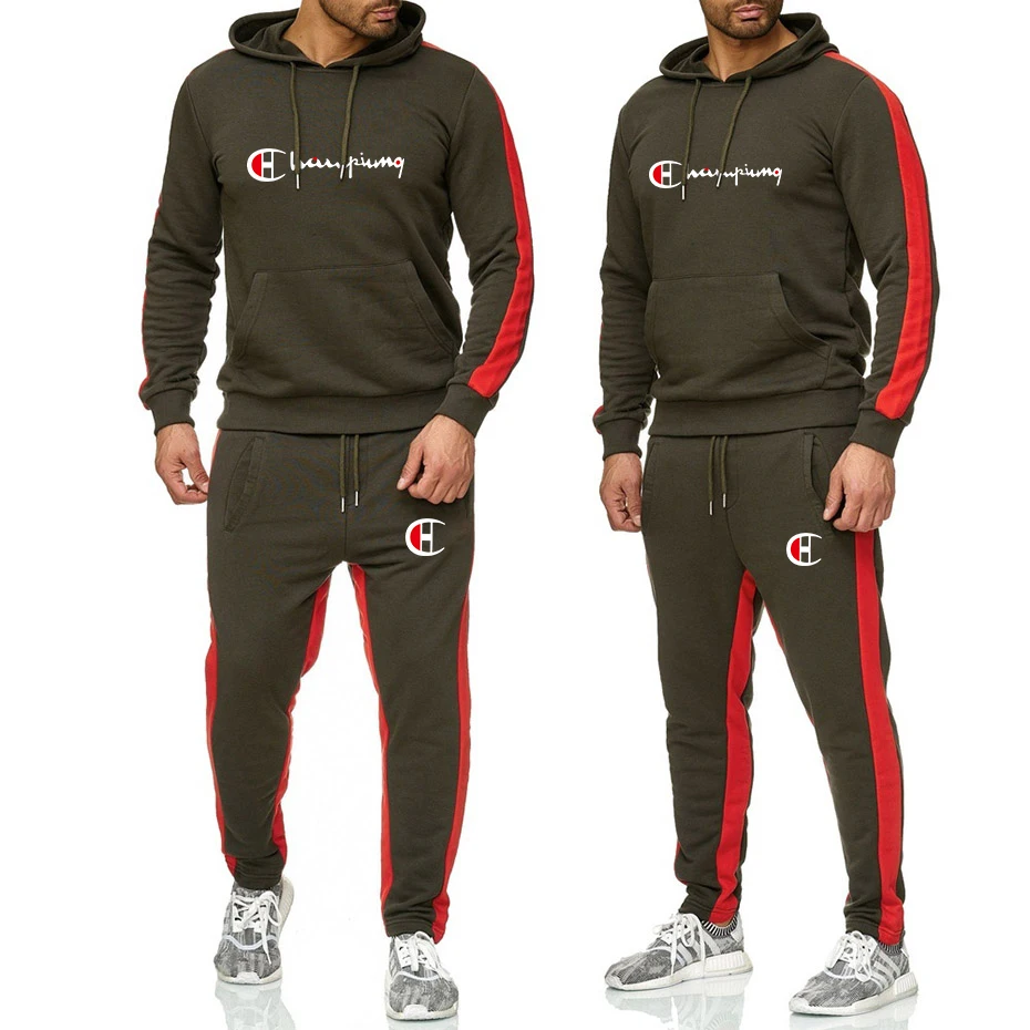 Новинка 2019 брендовый спортивный костюм мужское термобелье мужские спортивные