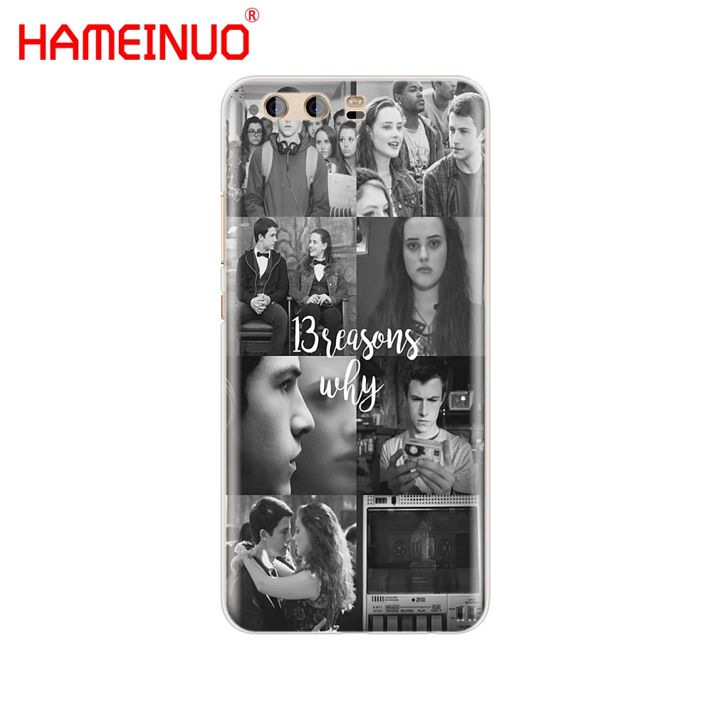 HAMEINUO тринадцать 13 причин почему цитаты чехол для телефона huawei Ascend P7 P8 P9 P10 P20 lite plus