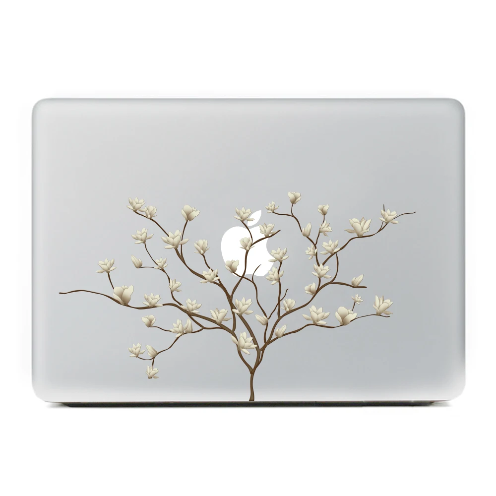 Виниловая наклейка Happy flowers для нового Macbook Pro / Air 11 13 15 дюймов чехол ноутбука