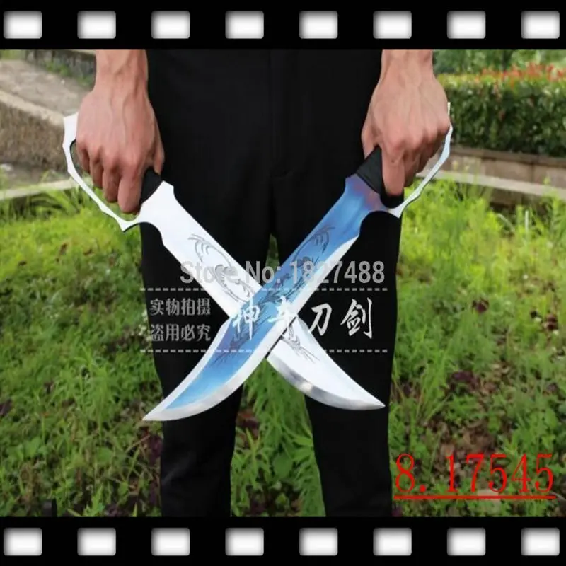 Китайская традиция KungFu Wing Yong Chun ножи с бабочками WuShu двойные мечи Dao острое лезвие