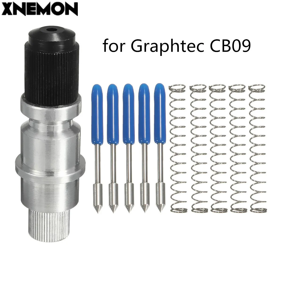 XNEMON для Graphtec CB09 держатель лезвия и виниловый плоттер фреза 5 шт 60 градусов резак