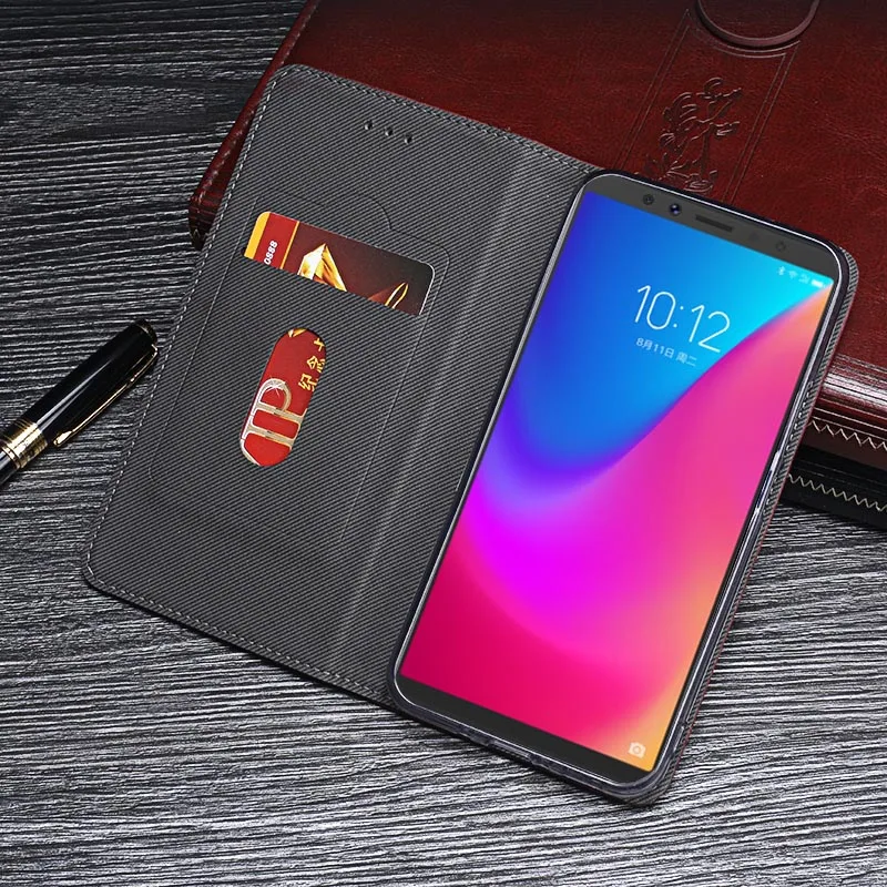 For Lenovo K5 Pro Case Cover Luxury Leather Flip L38041 Protective Phone Retro Back | Мобильные телефоны и аксессуары