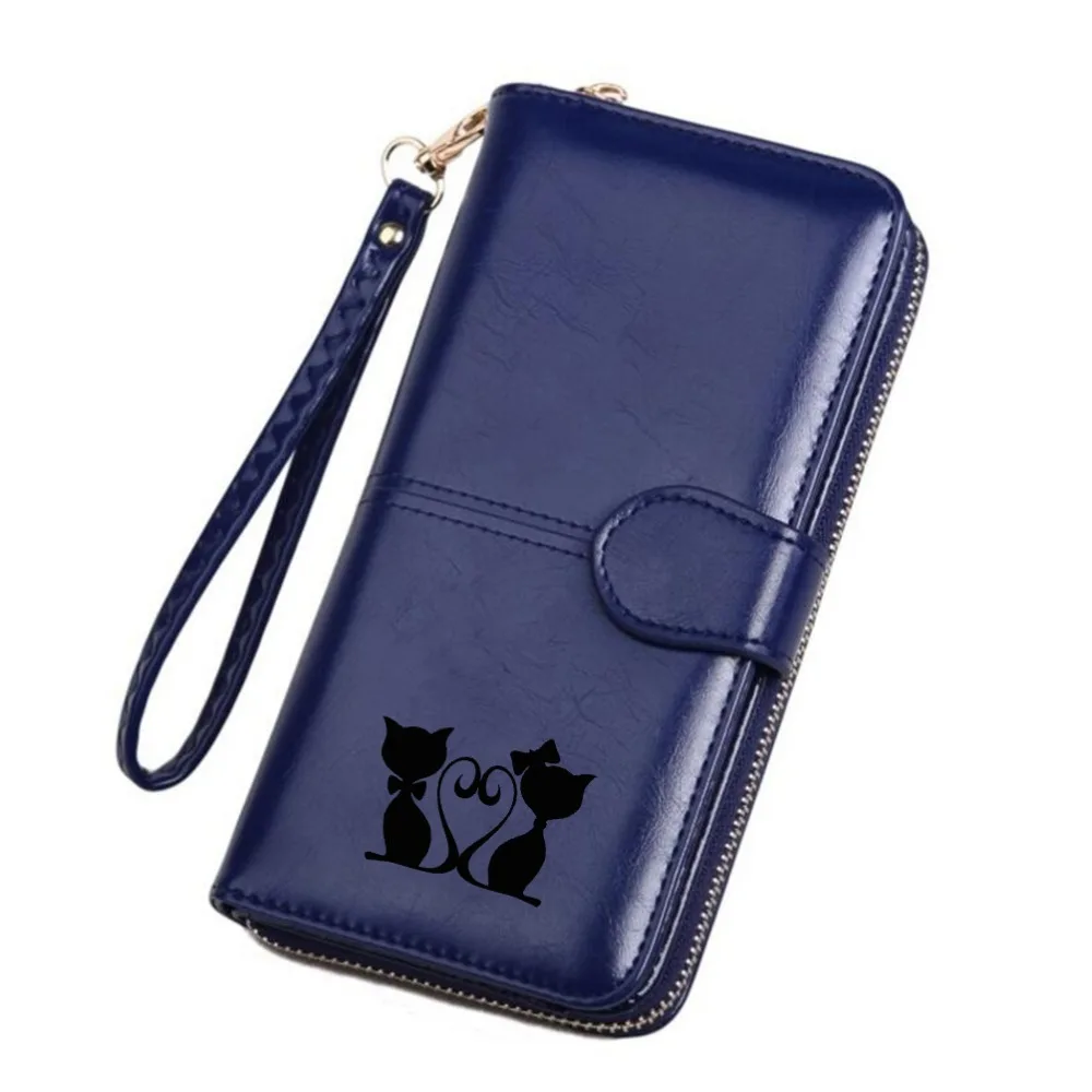 Женский кошелек-клатч из ПУ кожи с принтом | Багаж и сумки