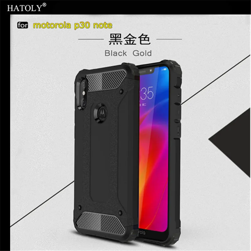 

Чехол для Motorola Moto One Power, противоударный прочный армированный чехол для Moto One Power, силиконовый чехол для телефона Moto P30 Note