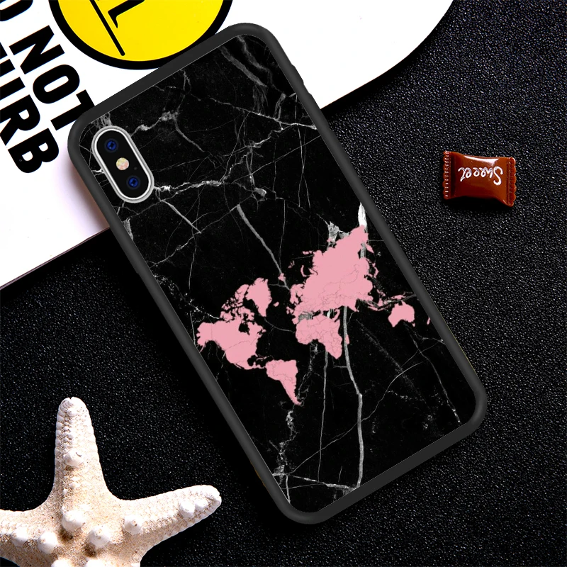 Роскошный чехол с мраморным рисунком напитков для iPhone 11 12 Mini Pro XS MAX XR SE 2020 6 6S 7 8 Plus X