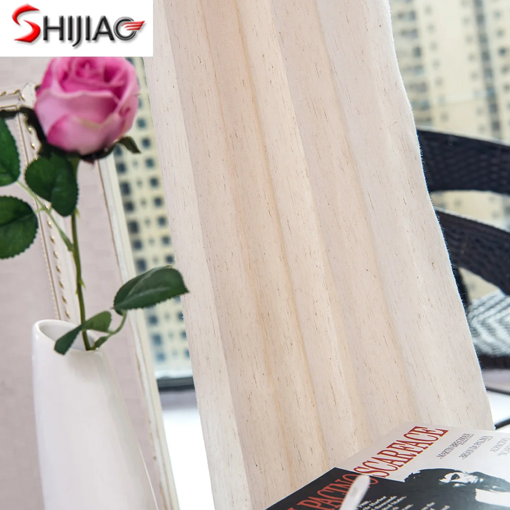 Современный Белый Полосатый жаккардовый Тюль марлевые окна тюль шторы для