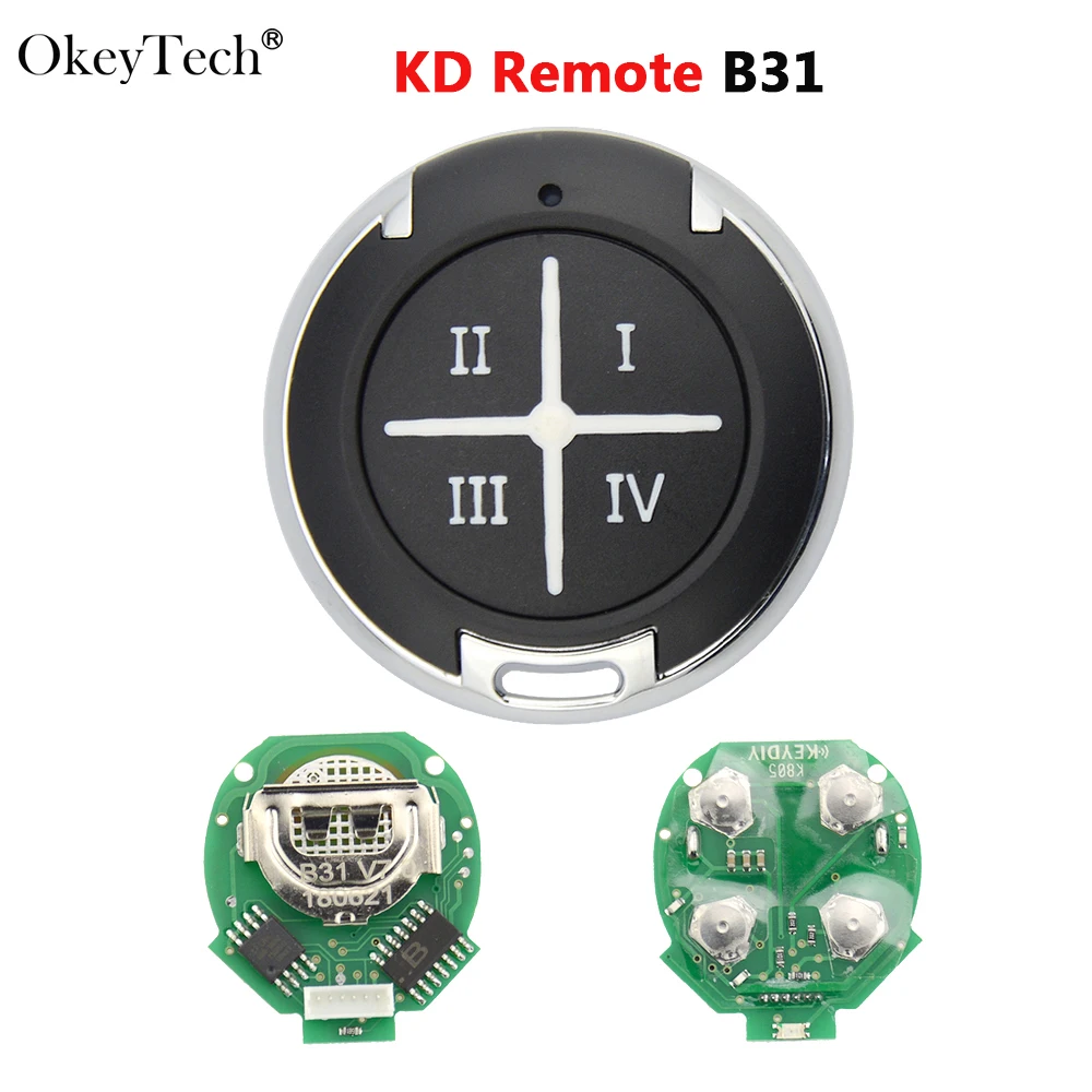 Okeytech новый стиль B31 KD дистанционный ключ 4 кнопки B Серия двери гаража для KD900 URG200