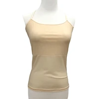 women bellydance wear sleeveless chest support bottoming shirt women bodysuit belly dance halter tops