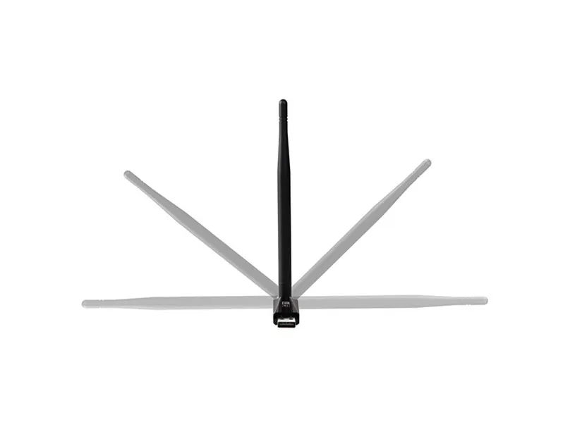 100 шт./лот 150 Мбит/с беспроводной Mini-USB WiFi адаптер сетевой адаптер беспроводной локальной сети 5DB антенна для WindowsXP/7 8 10/Vista/Linux
