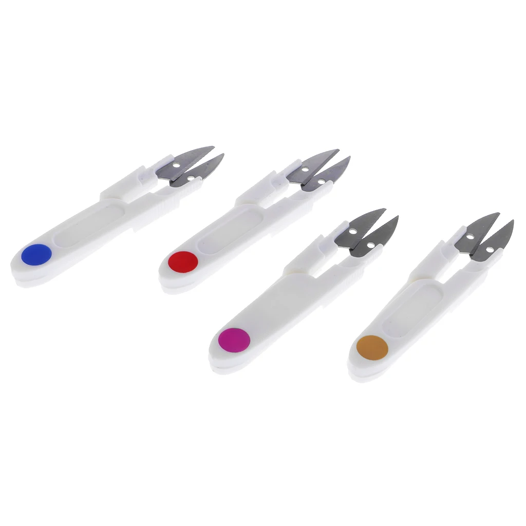 4 шт. пластиковые ручки ножницы для пряжи резец резьбы швейные инструменты шитья