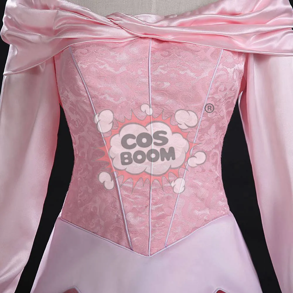 COSBOOM Спящая Красавица Аврора Косплей Костюм для взрослых Принцесса вечернее