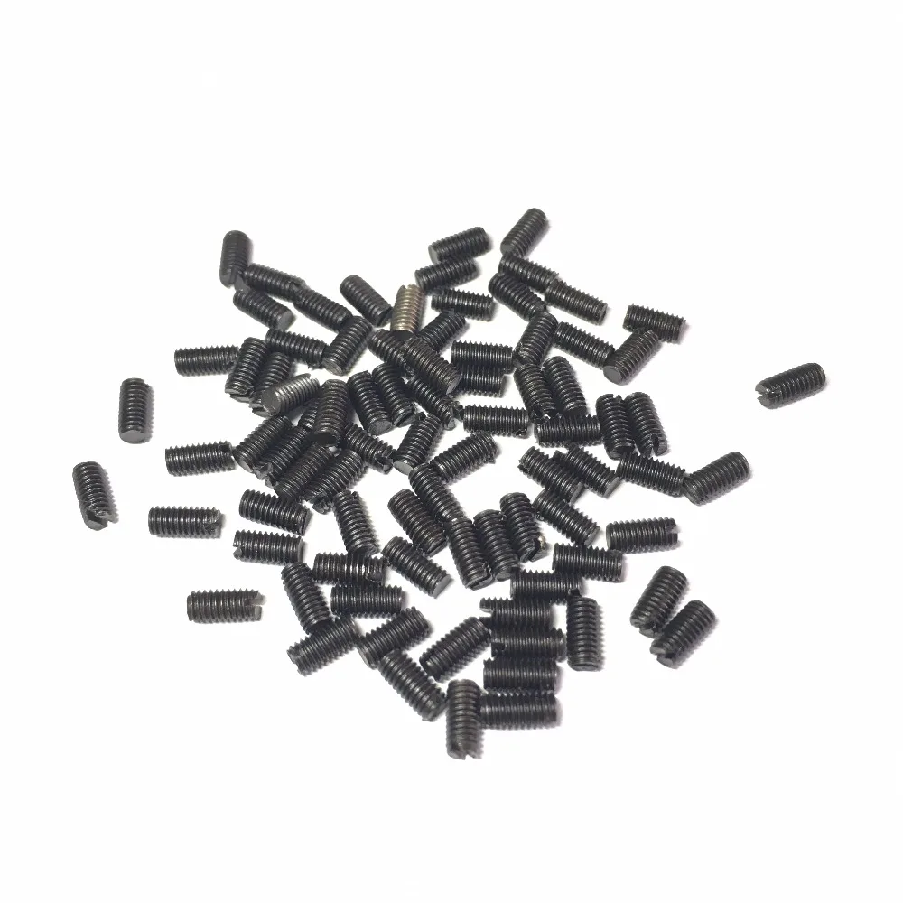 

50pcs/set M2x5mm GB73 Slotted Set Screws With Flat Point Grub Screw CPC200