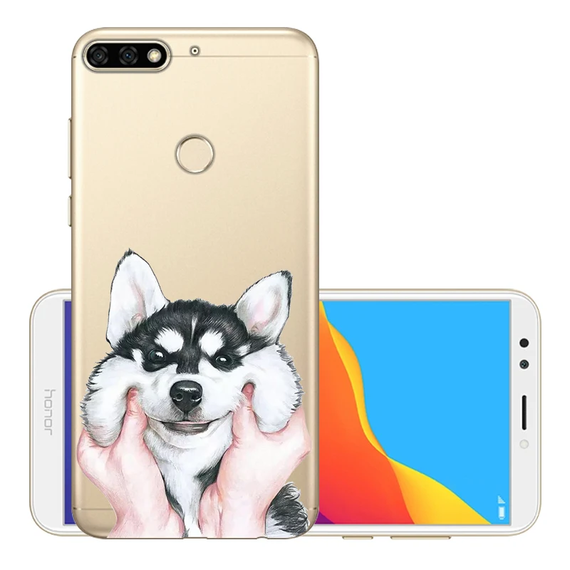 CROWNPRO для huawei Y6 Чехол Мягкий силиконовый чехол для телефона Y6 ATU-L21 Coque задняя крышка для Fundas huawei Y6 Prime чехол s