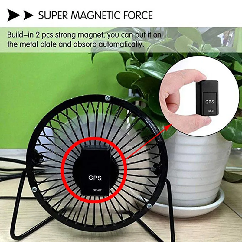 

New Mini GF-07 GPS Tracker Car Long Standby Magnetic Mini Car Tracking Device Magnetic GPS Anti-Lost Recording Locator Tracker