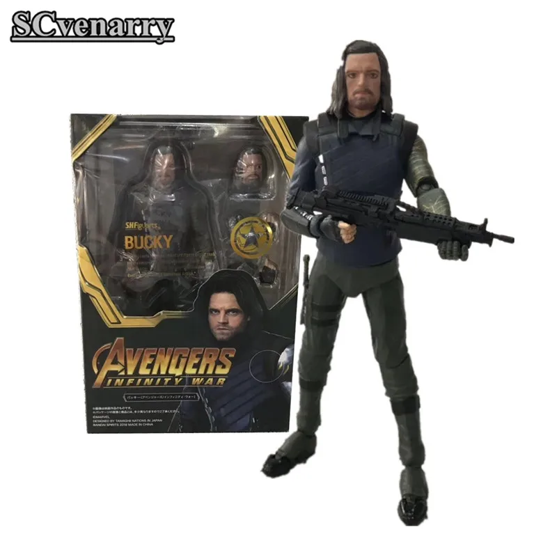Мстители Бесконечность войны Bucky Фигурка 15 см | Игрушки и хобби