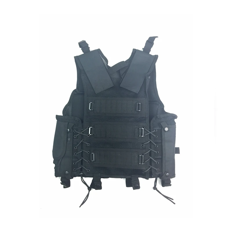 

Durable Black Tan Green Military Tactical Vest Paintball Army Gear Black MOLLE Gear Airsoft Combat Outdoor Hunting Fishing Vest