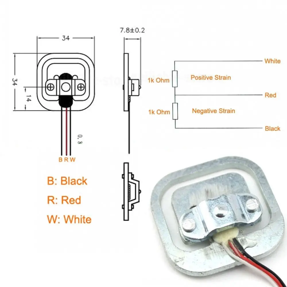 4 шт. датчик нагрузки всего 200 кг|sensor card|sensor detachercell phone child locator |