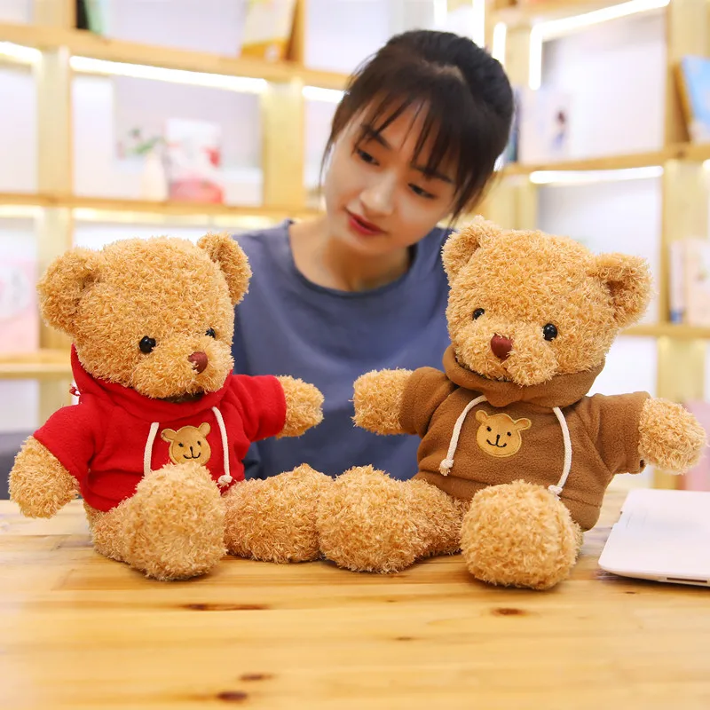 Плюшевая игрушка candice guo мягкая кукла мультяшное животное мишка тедди семейная